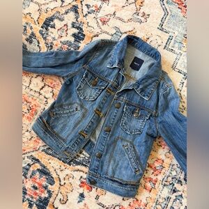 GAP kids denim jacket, size M